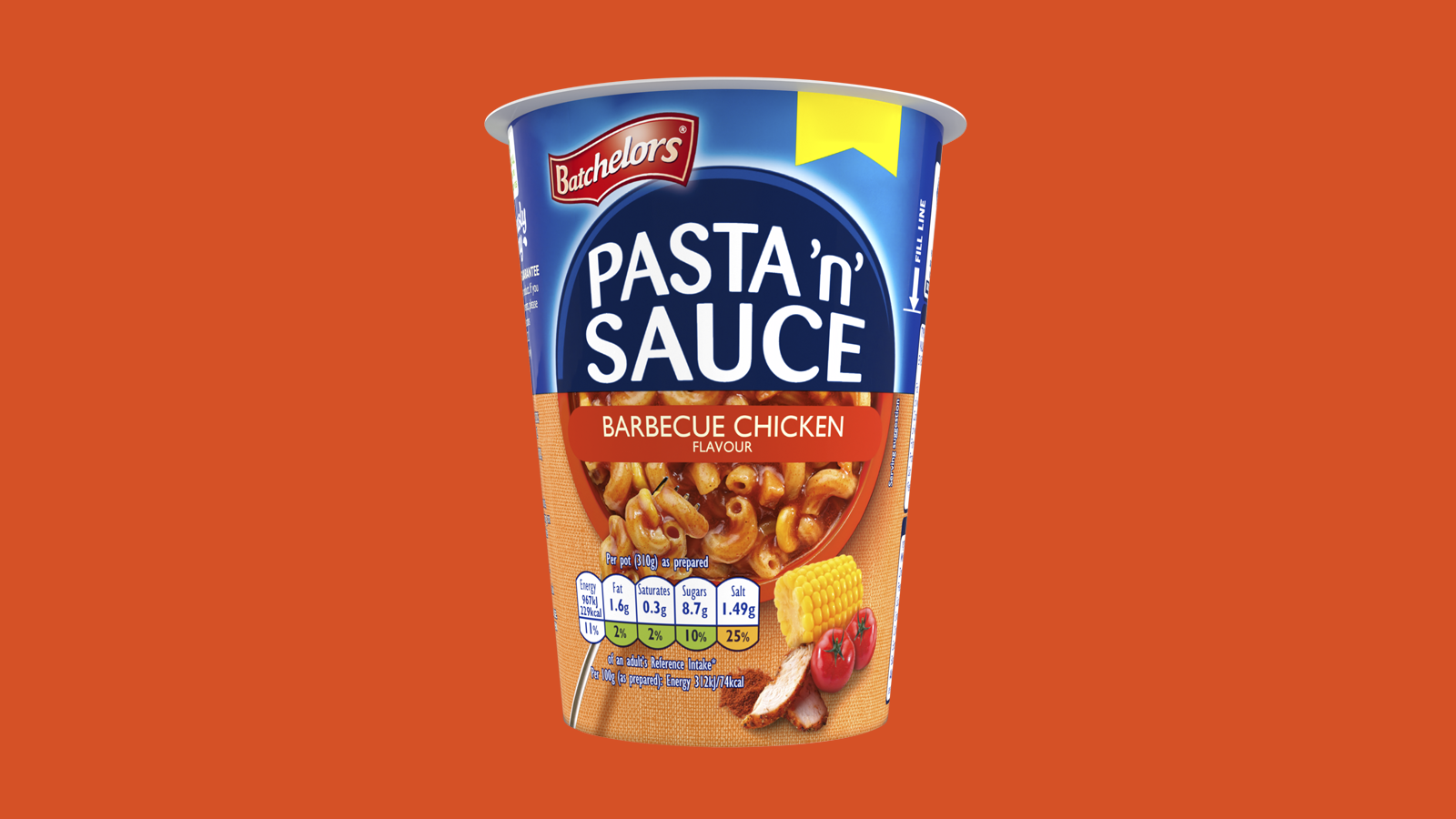 Barbecue Chicken Flavour Pasta'n' Sauce 65g