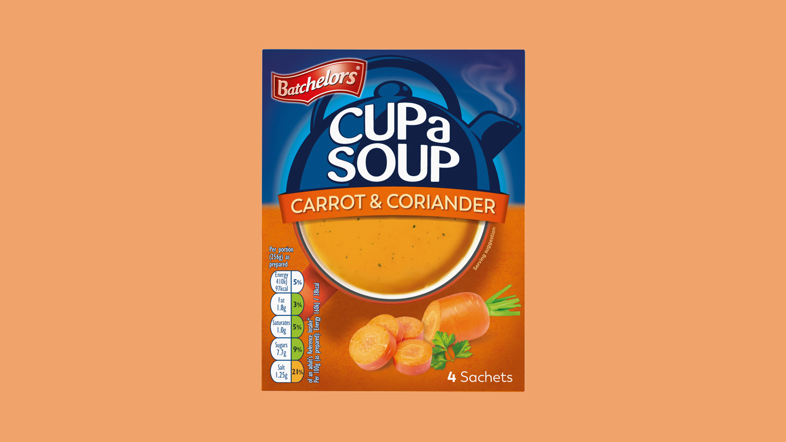 carrot & coriander Cup a Soup